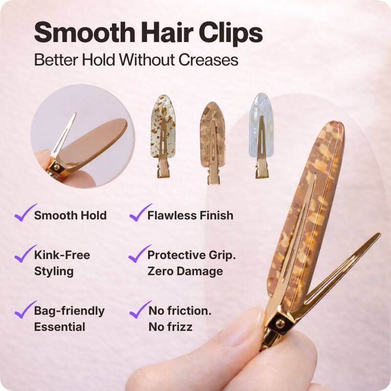 ManeHalo™ Smooth Hair Clips