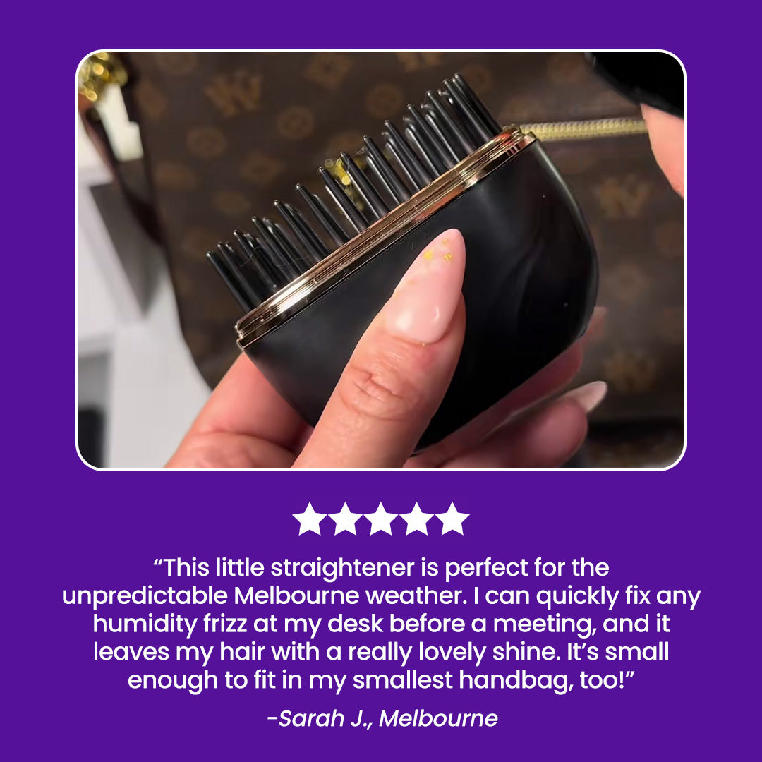 ManeHalo™ Mini Heated Hair Straightener