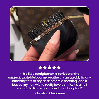 ManeHalo™ Mini Heated Hair Straightener