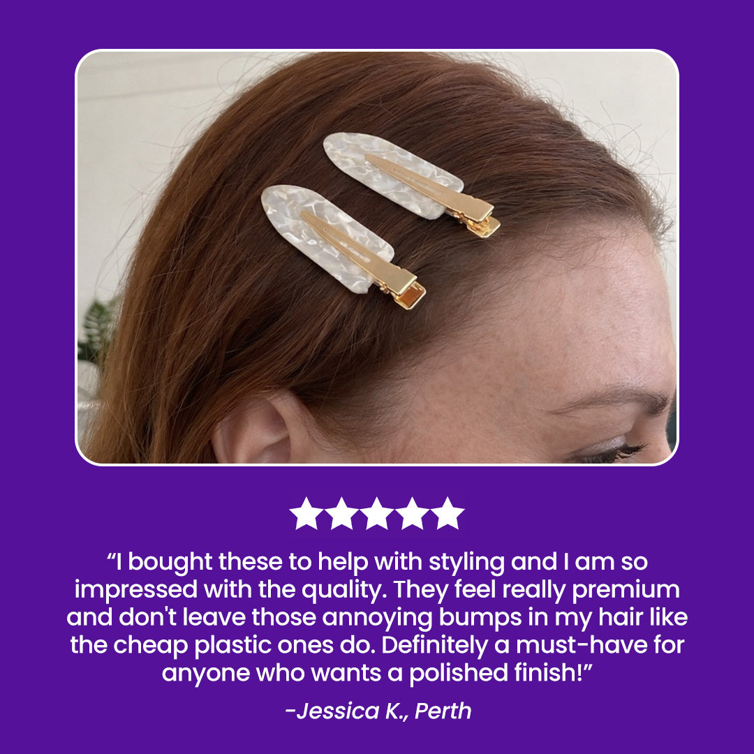 ManeHalo™ Smooth Hair Clips