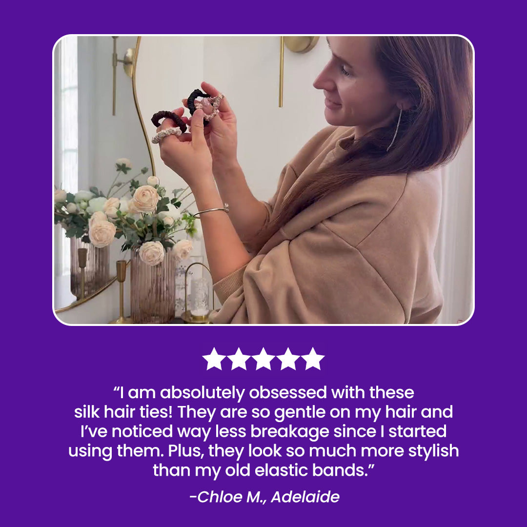 ManeHalo™ Silk Hair Ties
