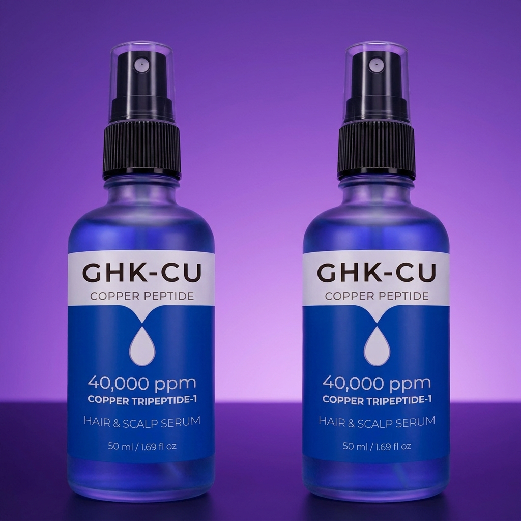 ManeHalo™ GHK-CU Peptide Hair Serum